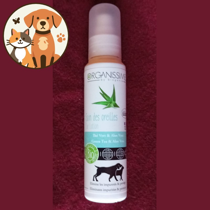 Lotion nettoyante pour les oreilles des chiens et chats