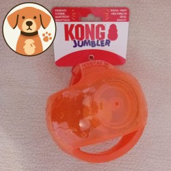 Kong Jumbler Ball, jouet couineur pour chien