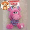 Jouet pour chien Kong Weave Knots Pig (cochon)