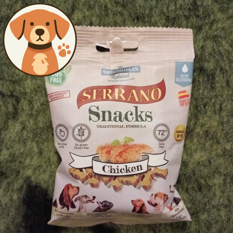 Serrano Snacks au poulet - Friandise pour chien