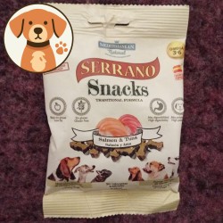 Serrano Snacks au saumon et au thon - Friandise pour chien