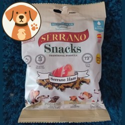 Serrano Snacks au jambon Serrano Mediterranean Natural pour chien
